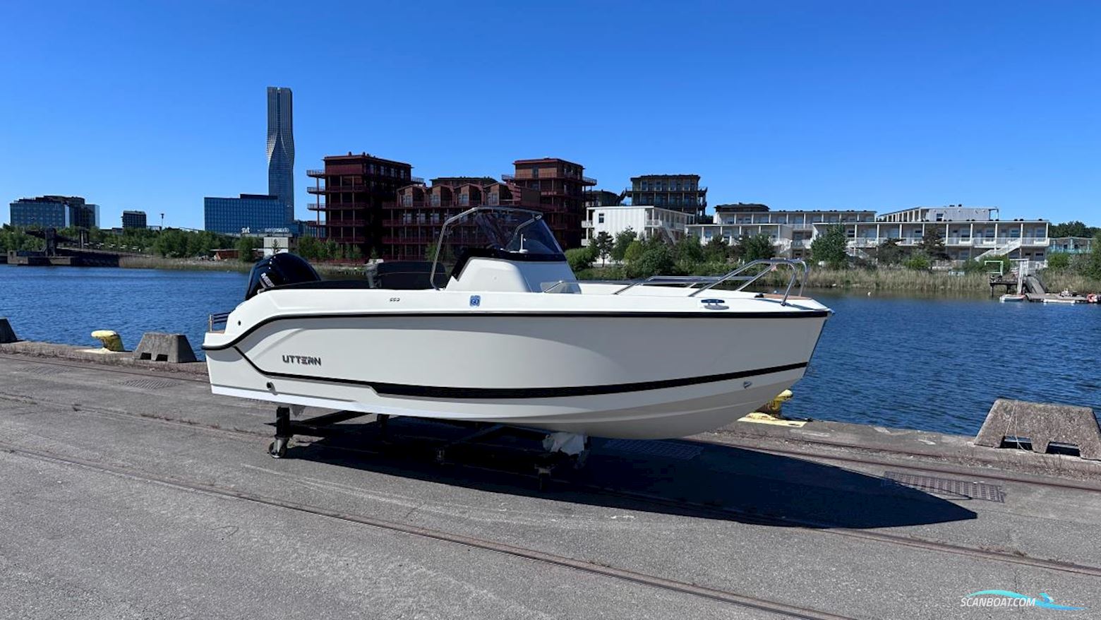 Uttern S53 Motorbåd 2018, med Mercury motor, Sverige