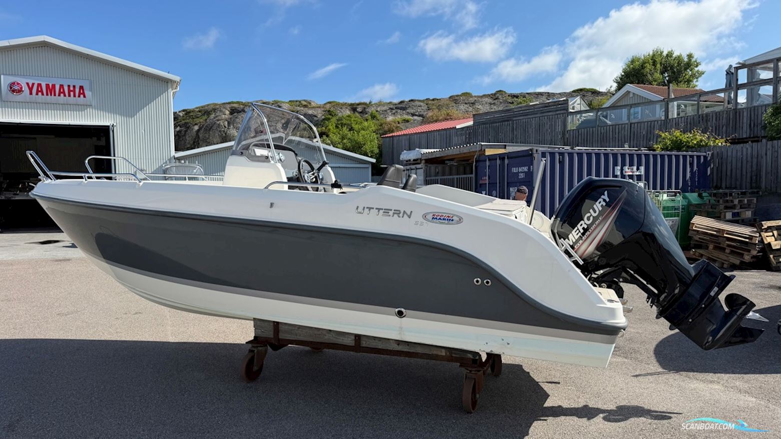 Uttern S57 Motorbåd 2017, med Mercury motor, Sverige