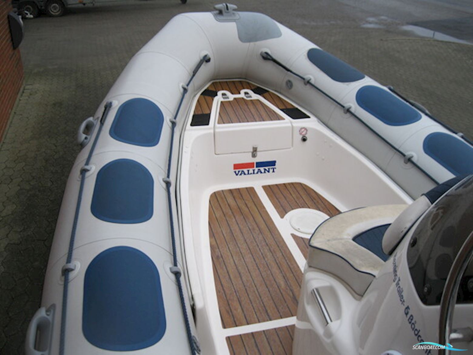 Valiant V-570 Rib m/Mercury F150 hk Efi 4-Takt og Brenderup Trailer - NU Nedsat KR. 15.000,- !