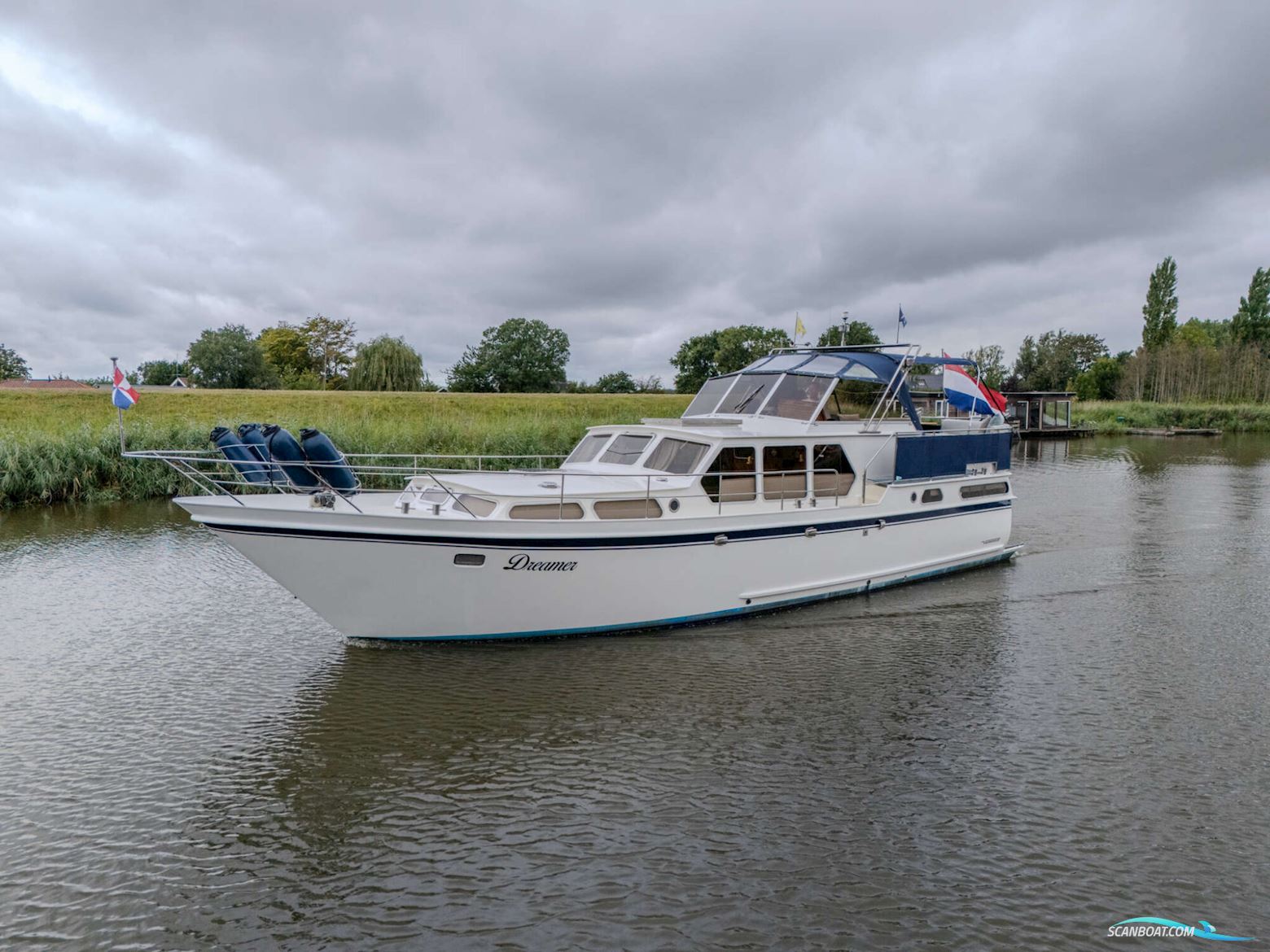 Valkkruiser 13.60 AK Classic Motorbåd 1983, med DAF motor, Holland
