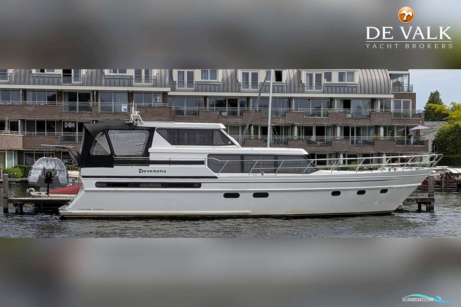 Van Der Heijden Elegance 1500 Motorbåd 2000, med Vetus Deutz motor, Holland