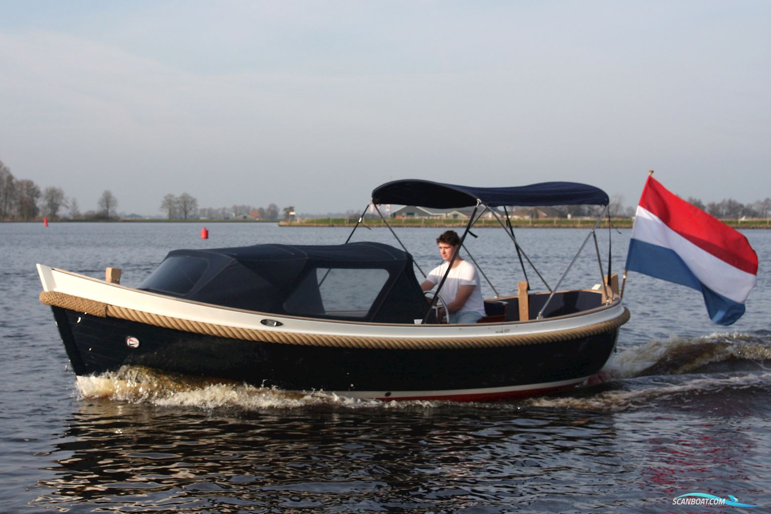 Van Wijk 621 Classic Motorbåd 2000, med Yanmar motor, Holland