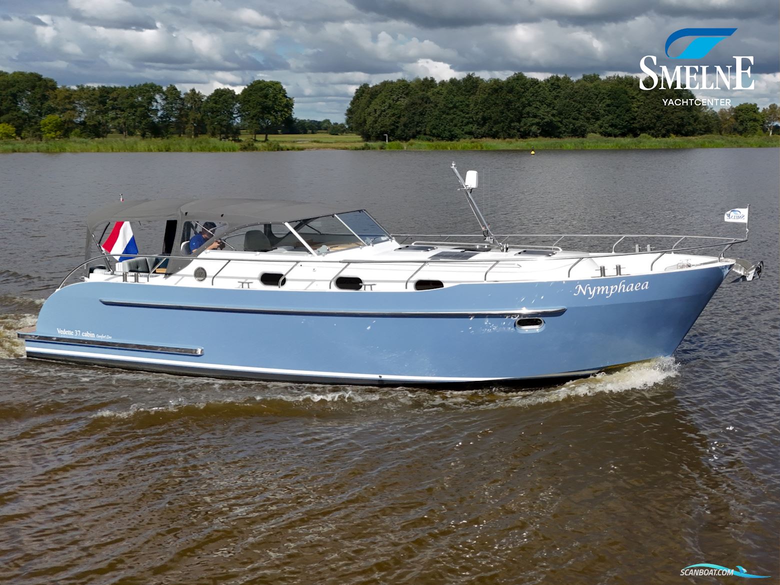 Vedette 37 Cabin Comfort Line Motorbåd 2023, med Nanni, N4.80 motor, Holland