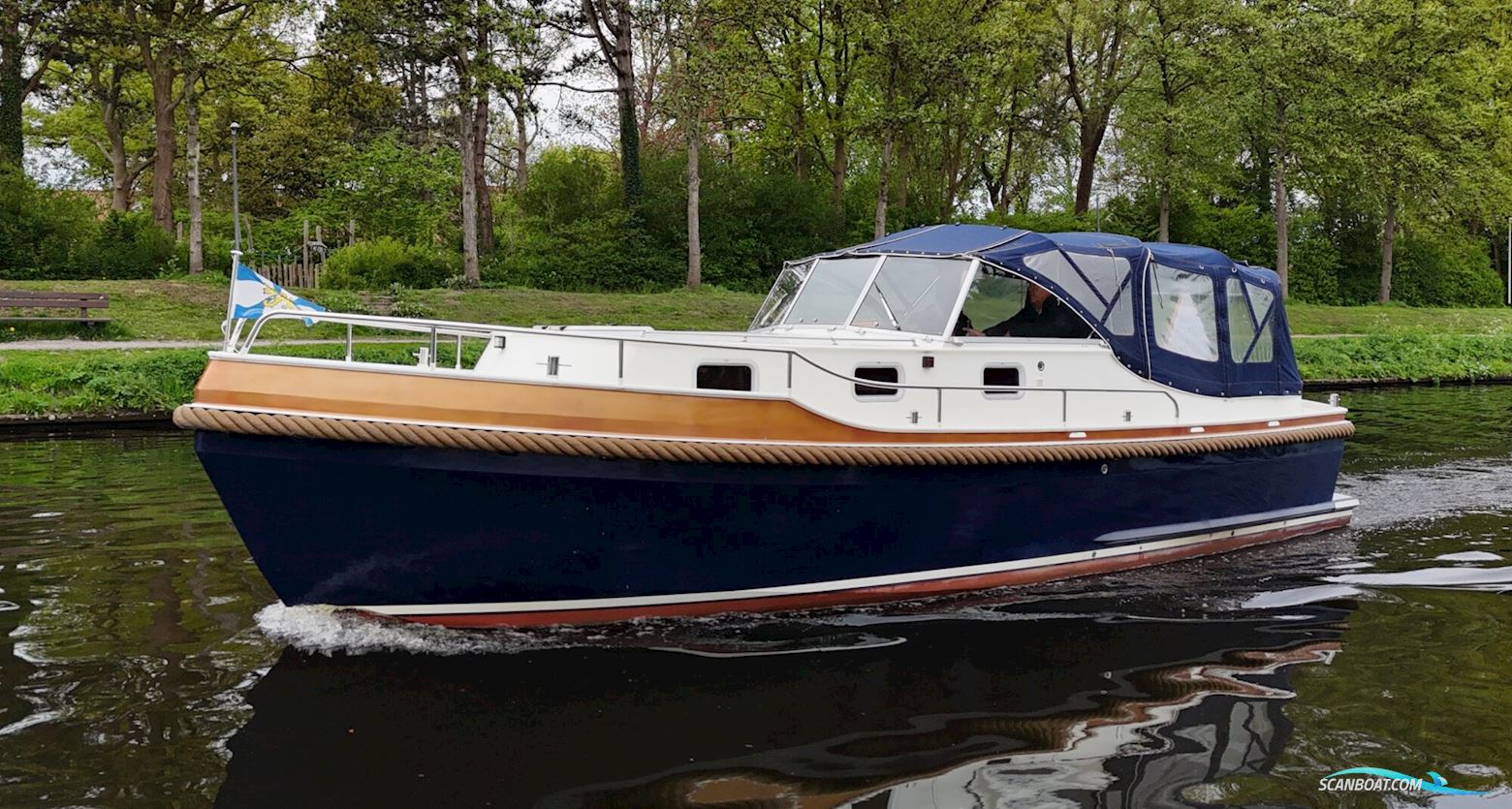 Vedette 8.80 OK Spiegeldeur Motorbåd 2007, med Nanni Kubota Diesel V1505-ES01, motor, Holland