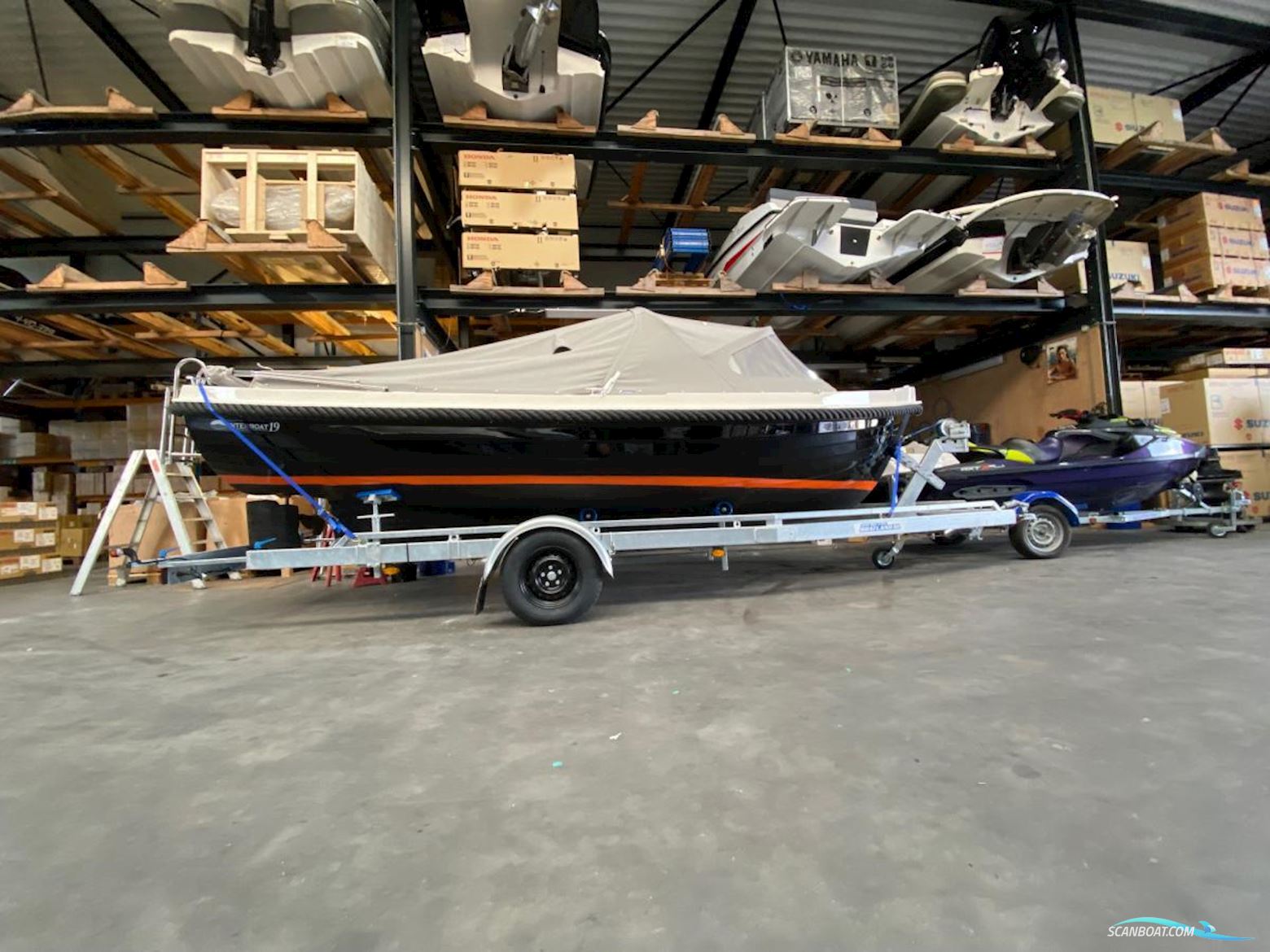 Vlemmix 1800 kg Sloepentrailer Motorbåd 2024, Holland