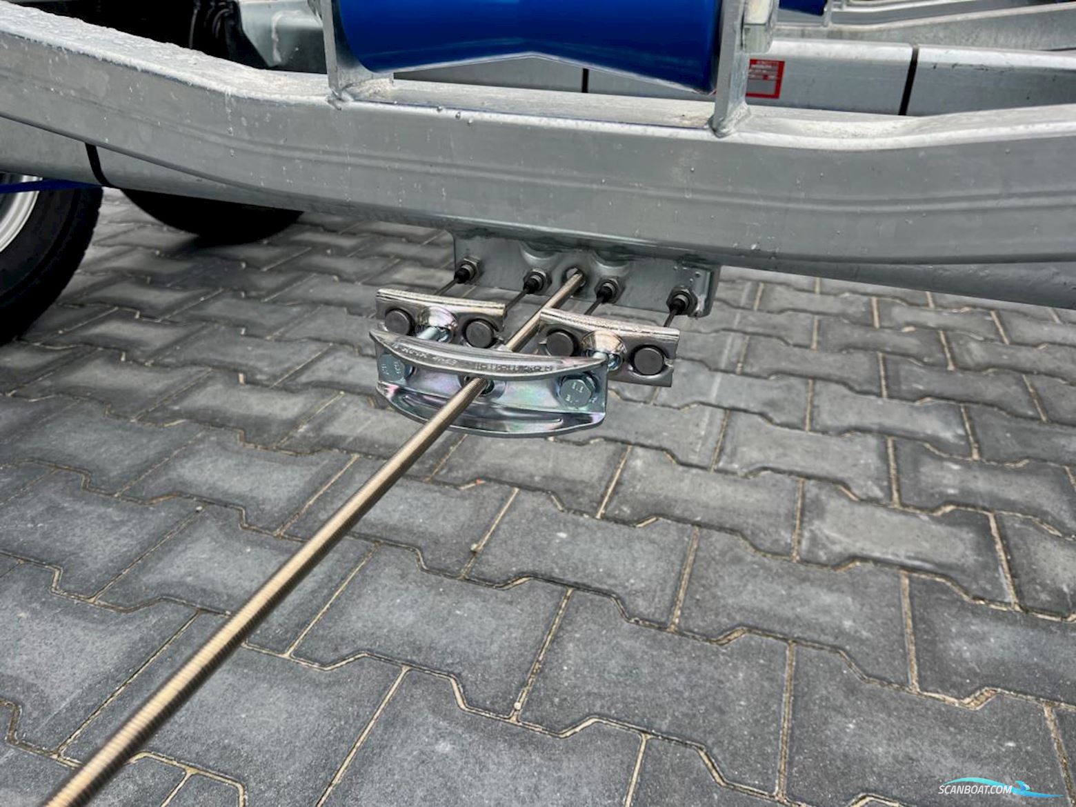 Vlemmix Boottrailers K 3500 kg.  FLEX ROLL met wegklapbare LED verlichting