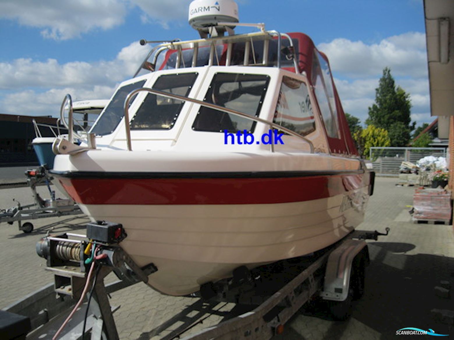 Warrior 175 m/Yamaha F150 hk 4-takt og Indespension 2600 kg boggitrailer - SOLGT !