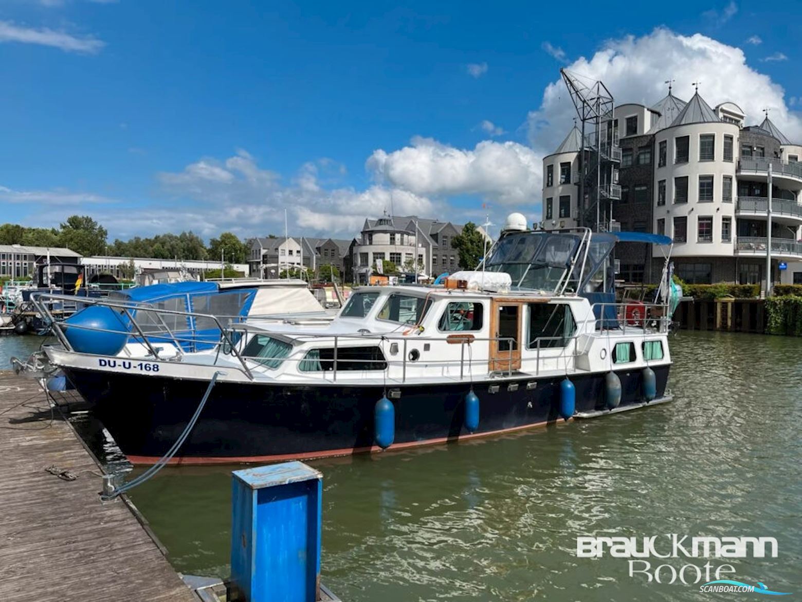 Waterman Kruiser Modell Motorbåd 1978, med DAF motor, Tyskland