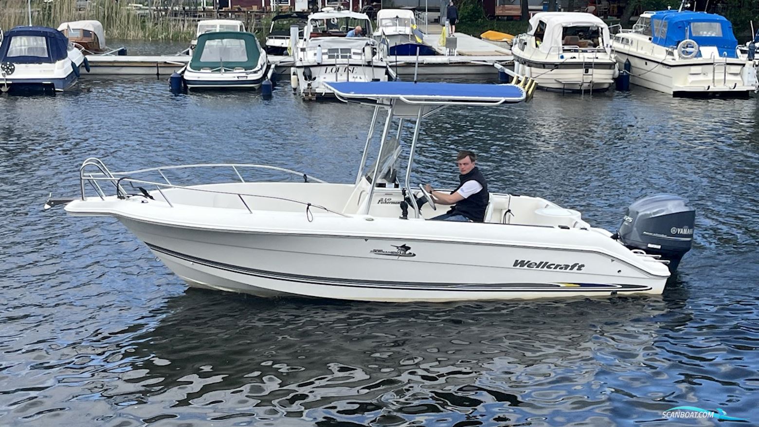 Wellcraft 212 FISHERMAN Motorbåd 2004, med Yamaha motor, Sverige