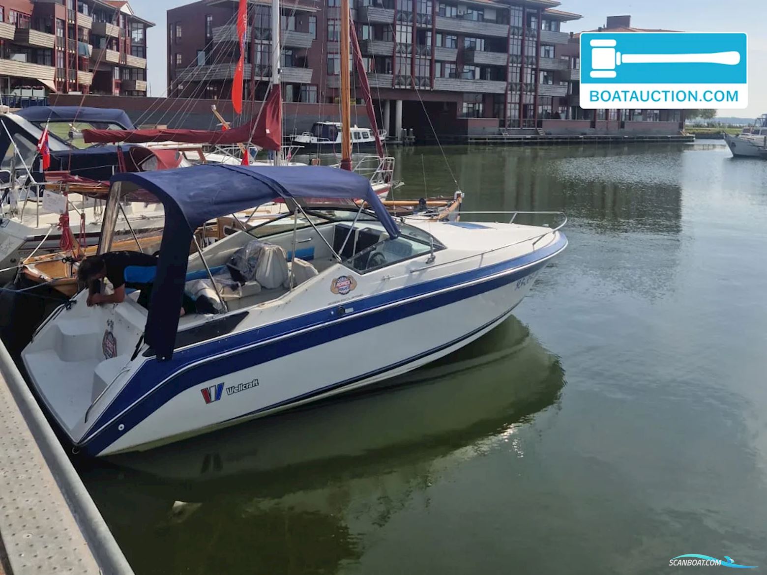 Wellcraft Eclipse 233 Motorbåd 1988, med Mercuser motor, Belgien