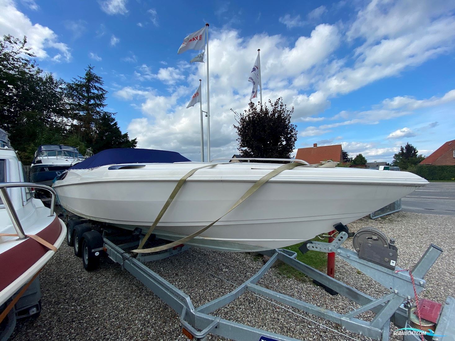 Wellcraft Scarab 26SC Motorbåd 1995, med Mercruiser Bulldog Racing motor, Danmark