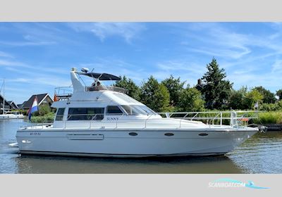 Whitewater Wolfe 46 Flybridge Motorbåd 1990, med Caterpillar motor, Holland