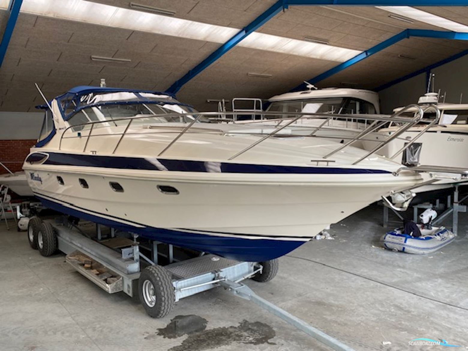Windy Mistral 33 Super Flot NY Pris Motorbåd 1995, med 2 x Volvo Penta Kad 42 motor, Danmark