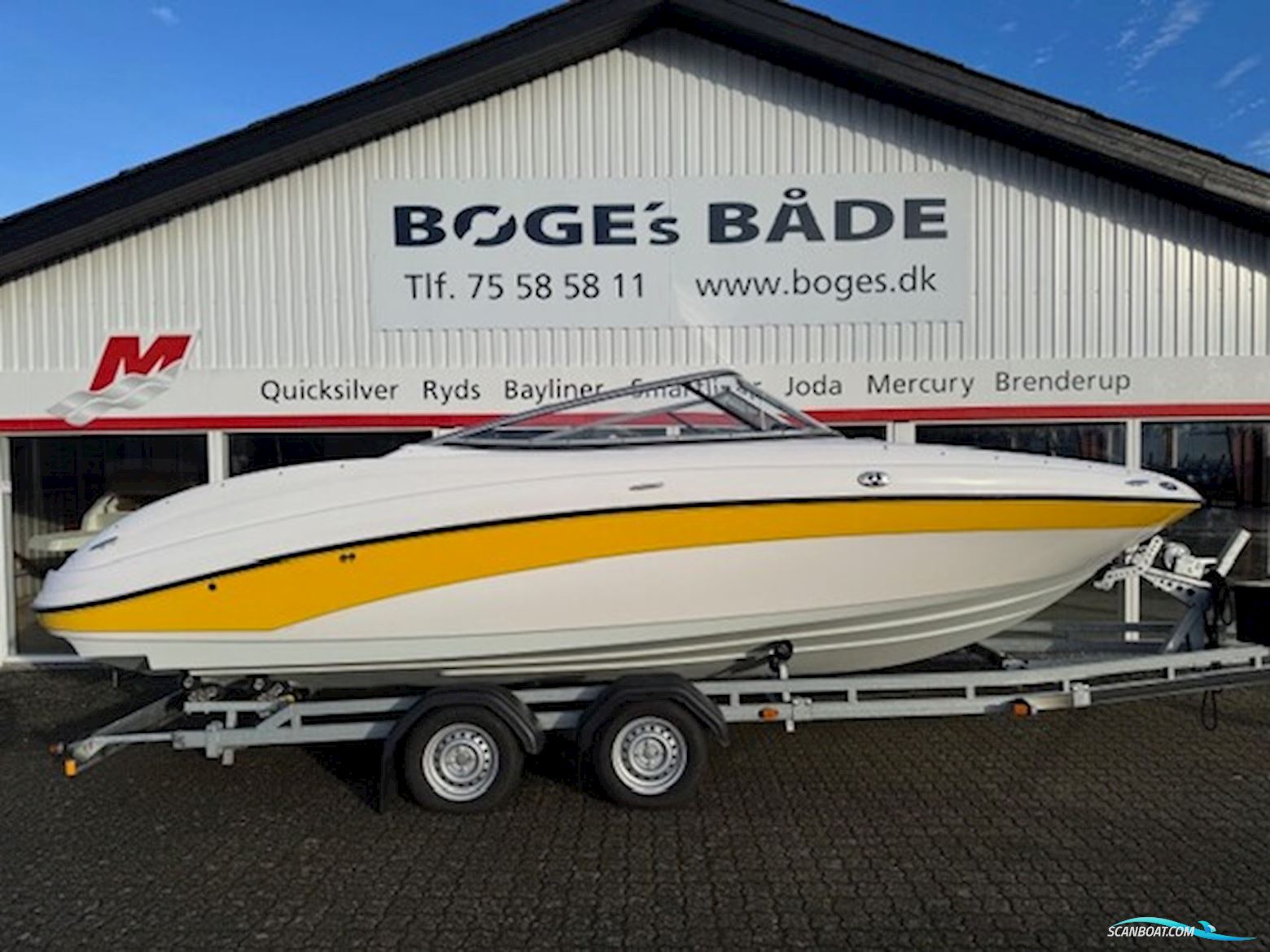 Yamaha SR 210 Jetbåd 220 hk Motorbåd 2006, med Andet motor, Danmark