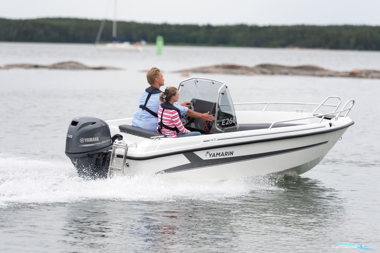 Yamarin 50 BR With F50Hetl Motorbåd 2023, med Yamaha F50Hetl motor, Tyskland