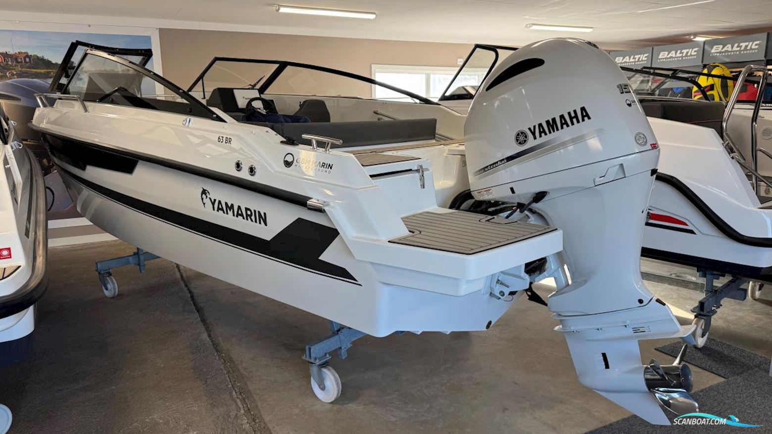 Yamarin 63 BR Motorbåd 2023, med  Yamaha motor, Sverige