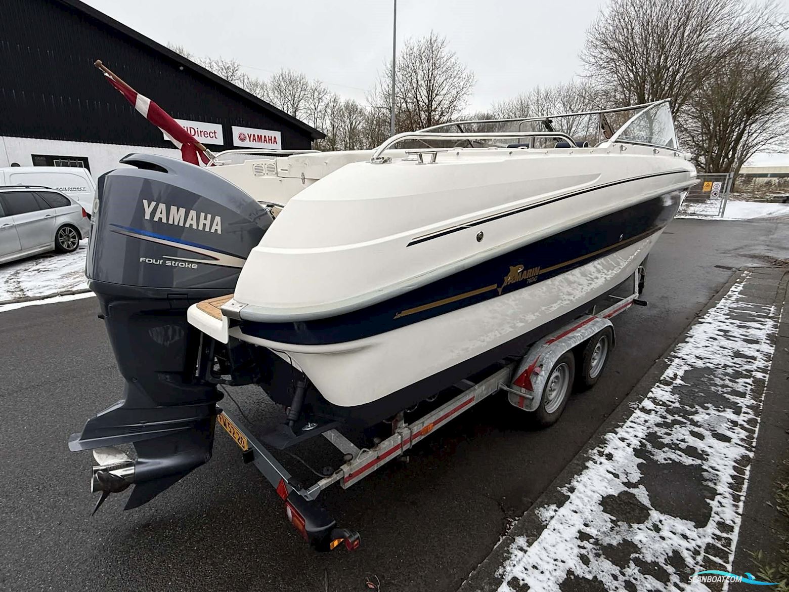 Yamarin 76 DC Med 250 hk PÅ Vej Ind!