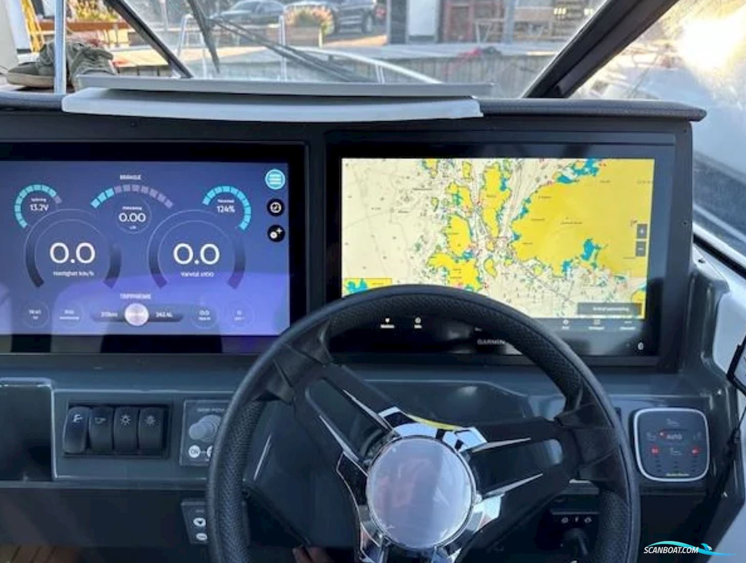 Yamarin 88DC Touring+Deluxe+Teak | Yamahaxto375 | Garmin16" | 98h