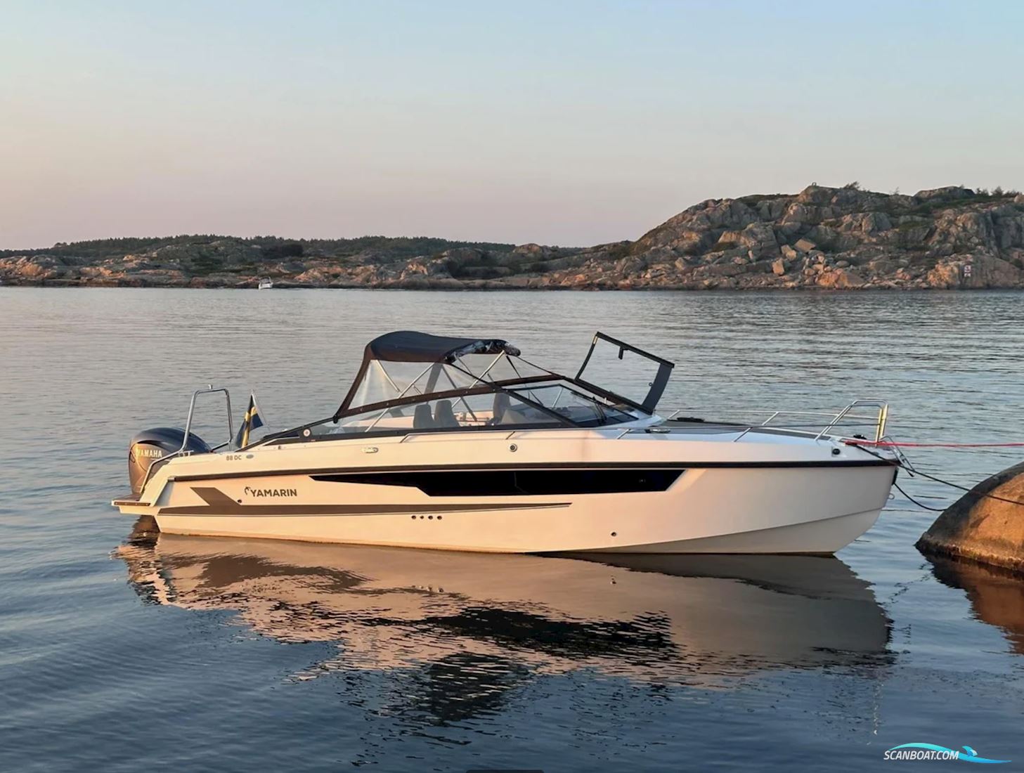 Yamarin 88DC Touring+Deluxe+Teak | Yamahaxto375 | Garmin16" | 98h