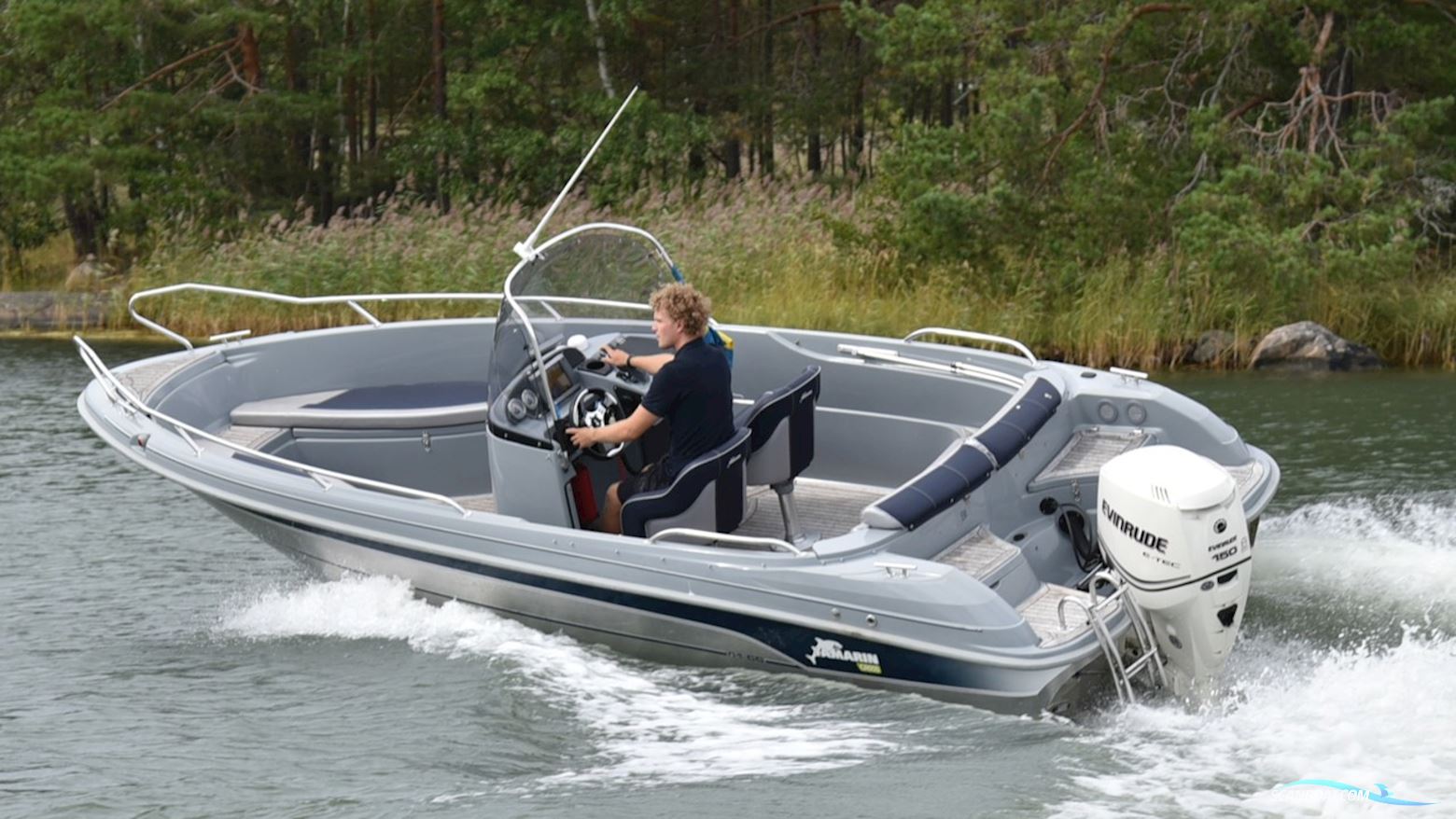 YAMARIN CROSS 61 CENTER CONSOLE Motorbåd 2013, med Evinrude  motor, Sverige