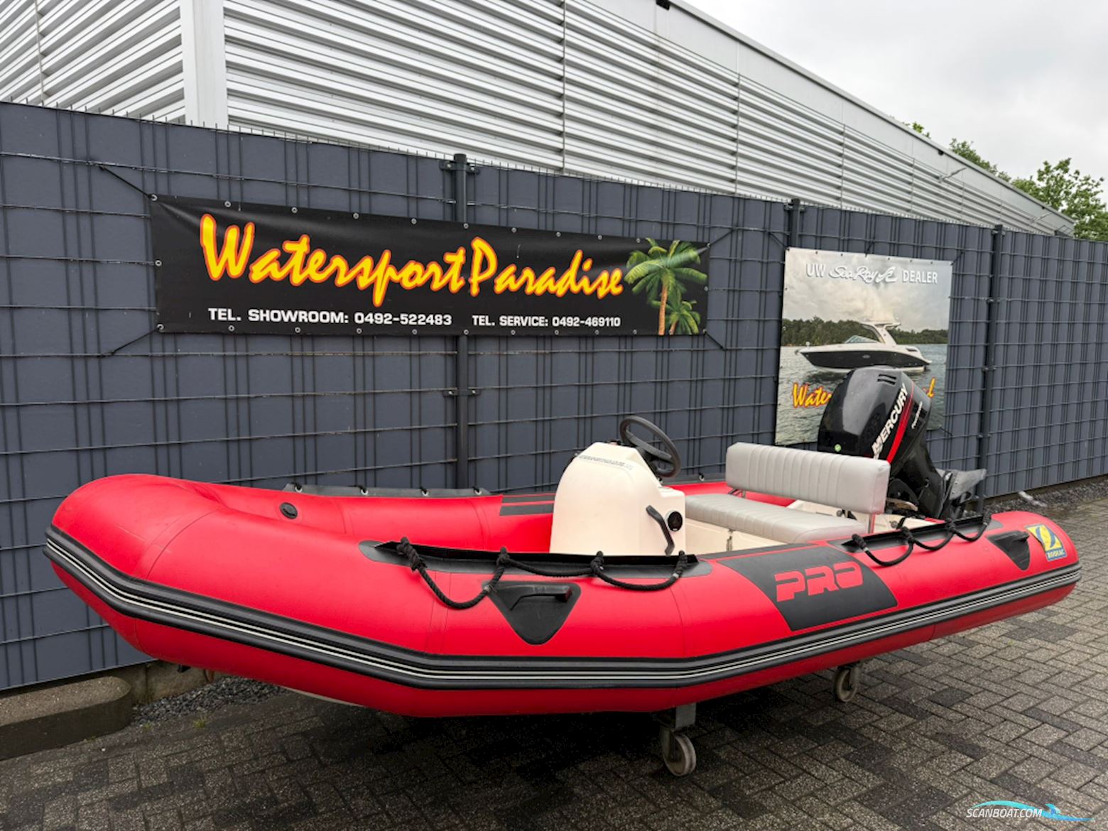 Zodiac Pro 7 Motorbåd 2004, med Mercury motor, Holland