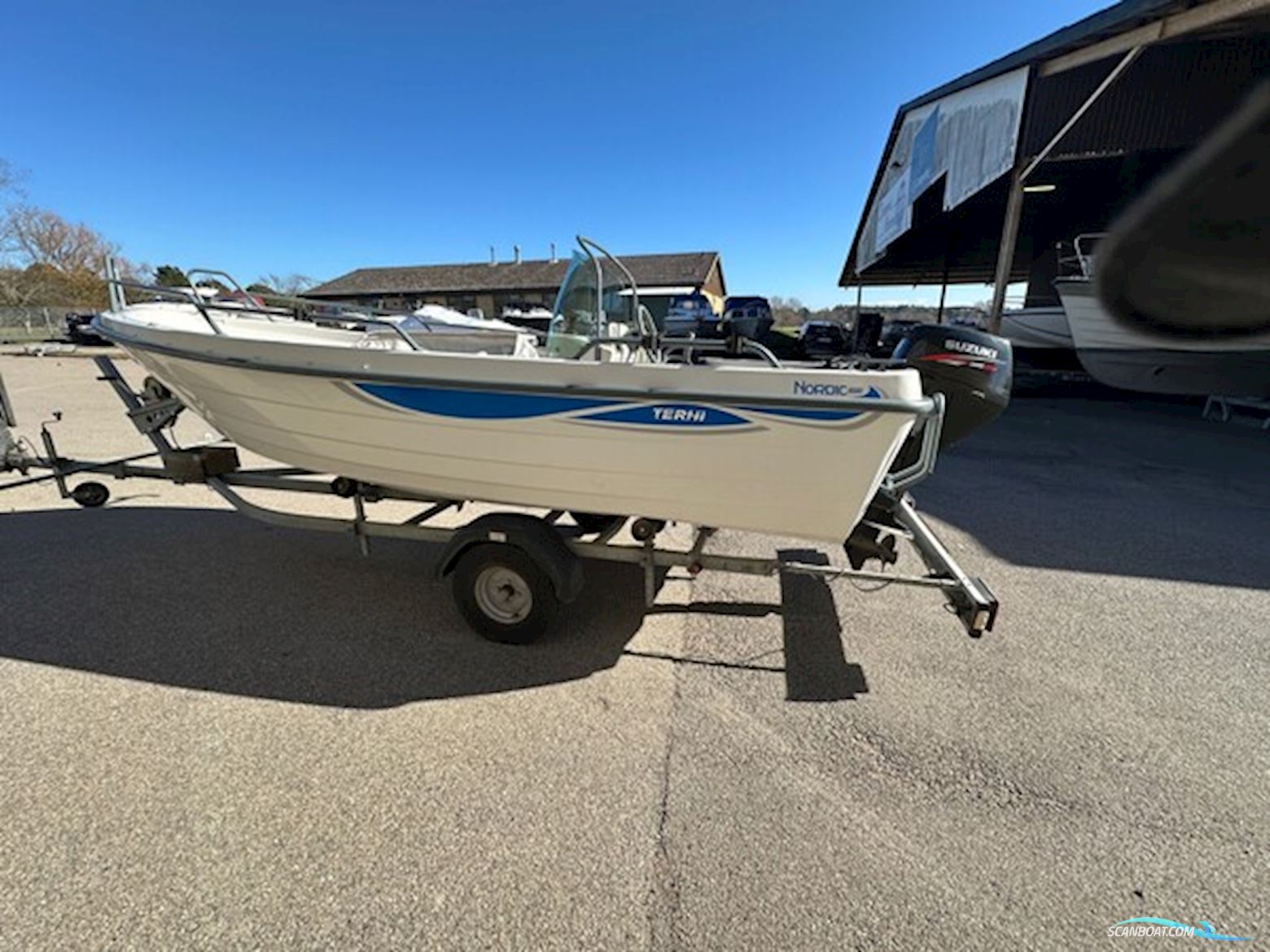 🚤 Terhi 6020 m. Suzuki DF15 + Brenderup trailer – Klar til vandet! 🚤