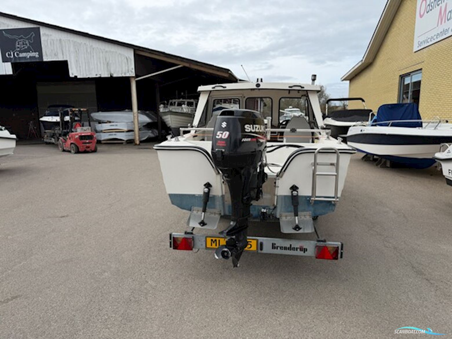 🛥️ Uttern 5600 MR med Suzuki 50 HK KUN 184 Timer  – Trailer – Klar til fiskeri og hygge på vandet