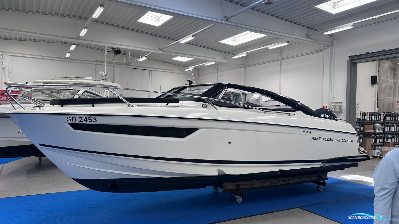  Askeladden C76 Motorbåt 2018, med Mercury Verado motor, Danmark