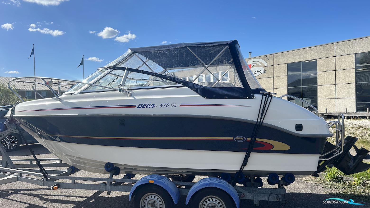  Bella 570 DC Motorbåt 2011, med Mercruiser 3.0 l motor, Danmark