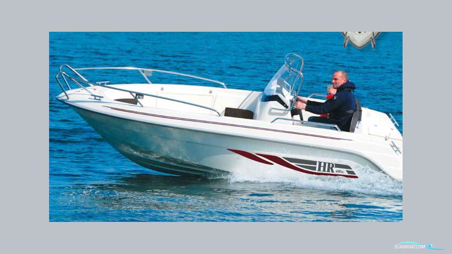  HR 480 SC Motorbåt 2024, med  Yamaha motor, Sverige