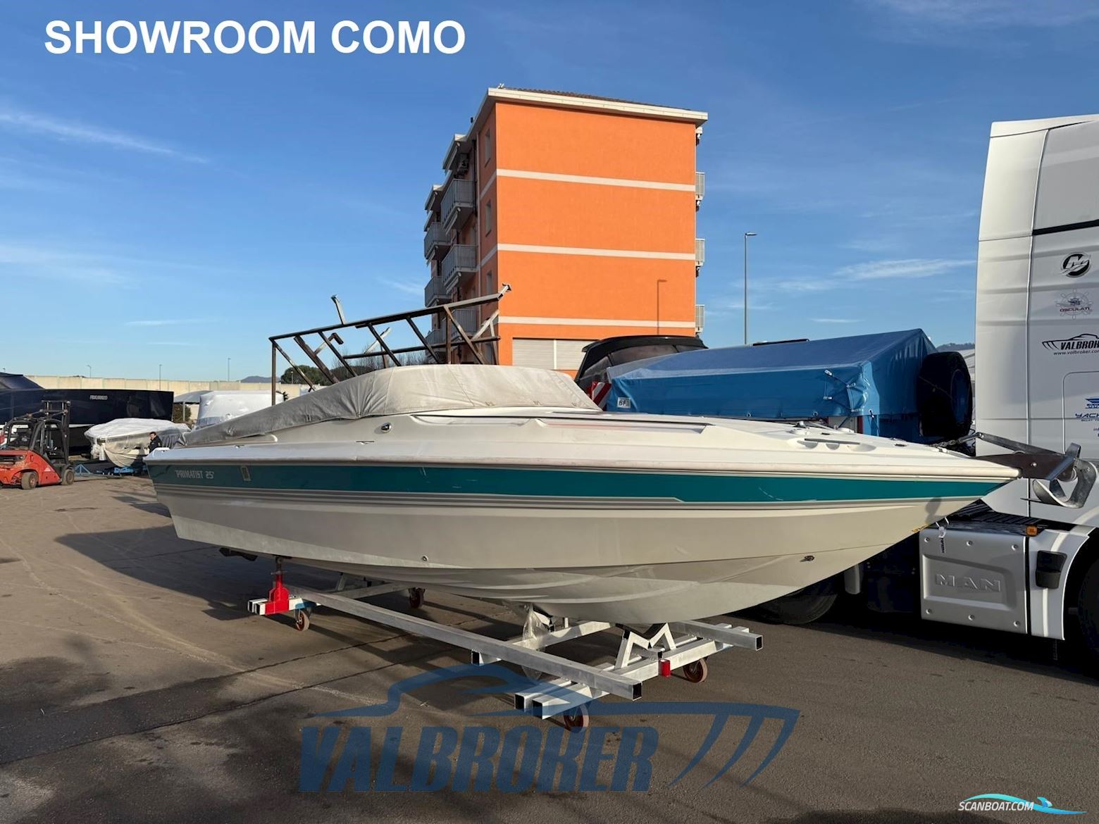 Abbate Bruno Primatist 25 Motorbåt 1995, med Volvo Penta 8.1 Gi-C motor, Italien