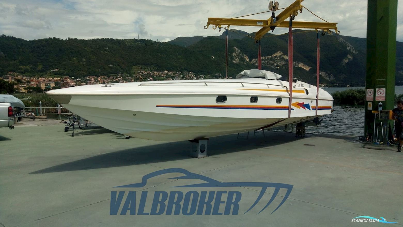 Abbate Tullio 41 Elite Motorbåt 1988, med B.P.M. motor, Italien