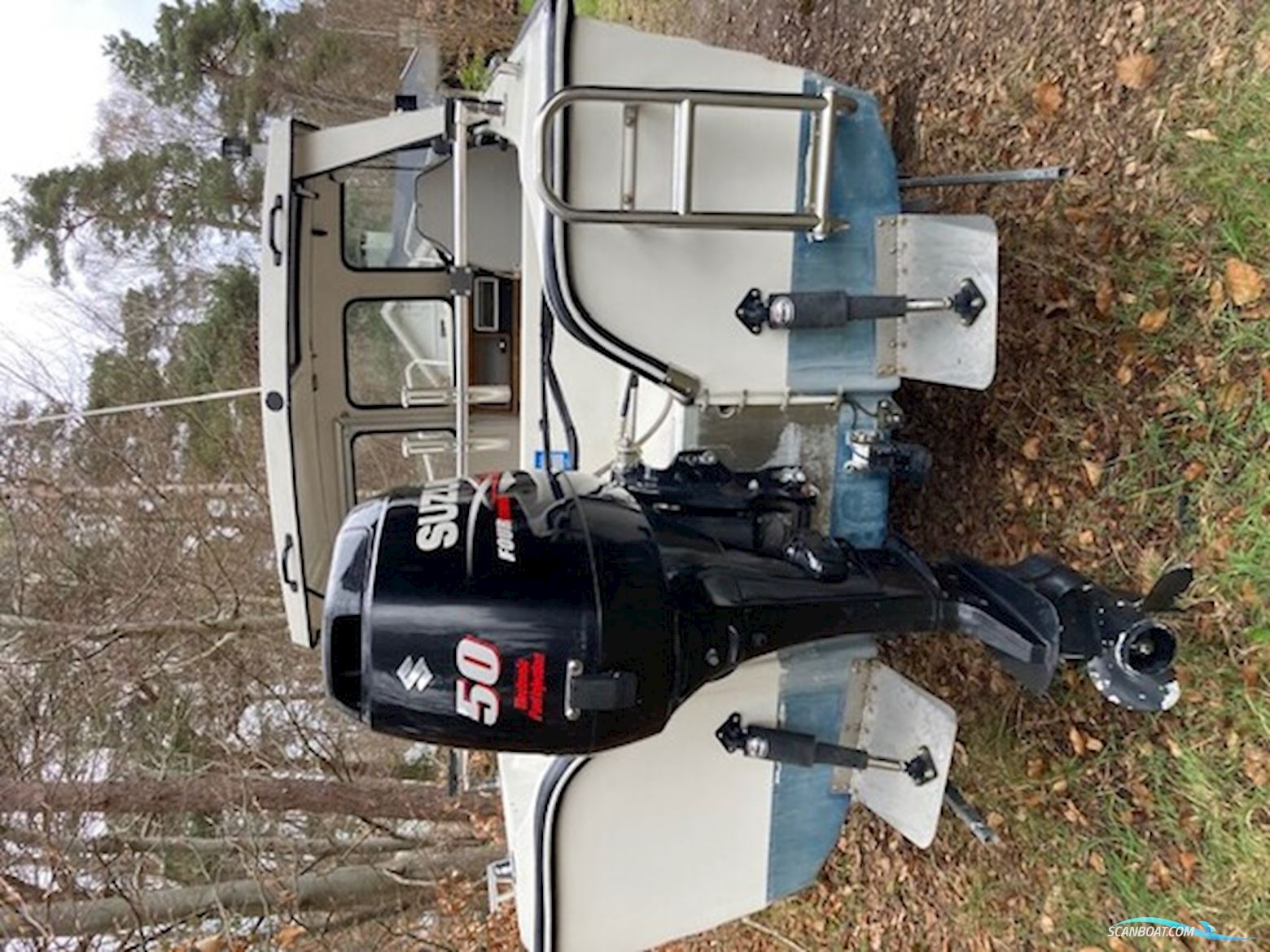 ??? Uttern 5600 MR Med Suzuki 50 HK Kun 184 Timer – Trailer – Klar Til Fiskeri og Hygge på Vandet