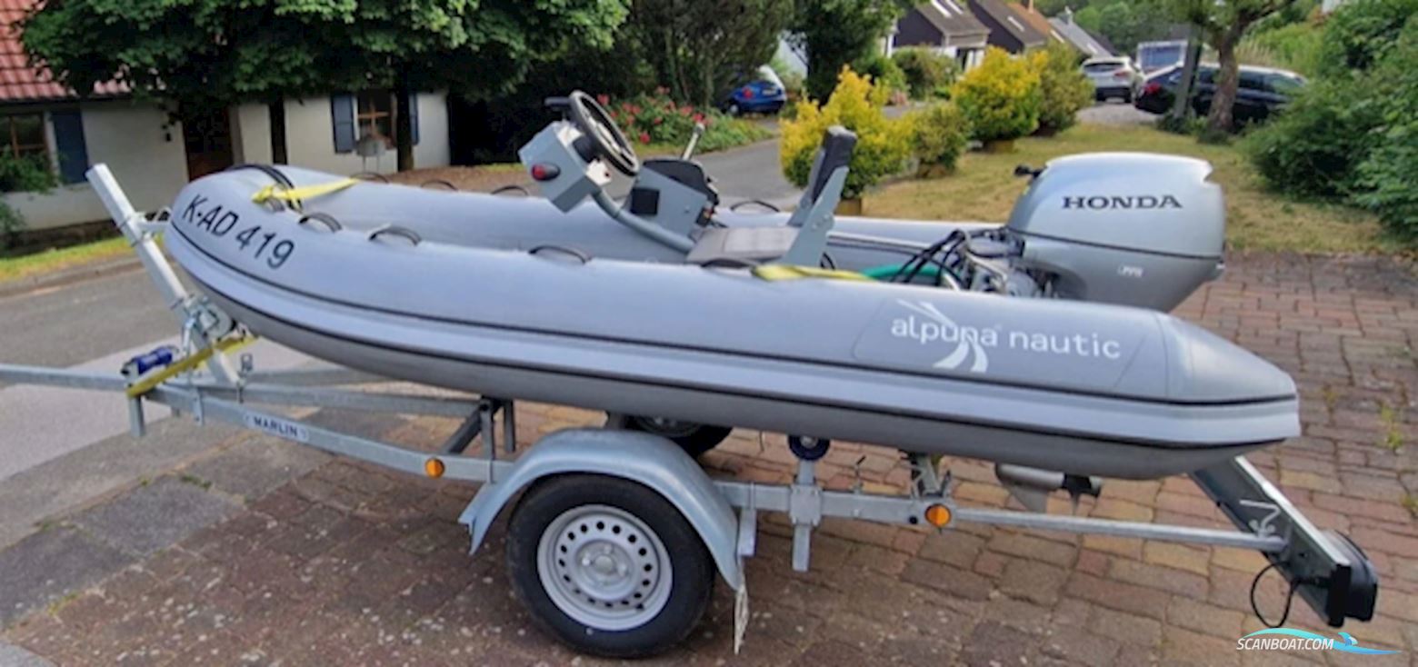 Alpunanautic Rib 320 Motorbåt 2019, med Honda motor, Tyskland
