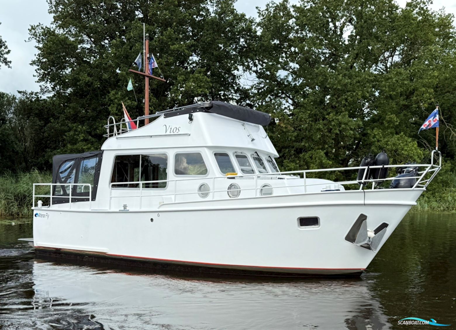 Altena Fly 1000 Motorbåt 1989, med Mercedes motor, Holland