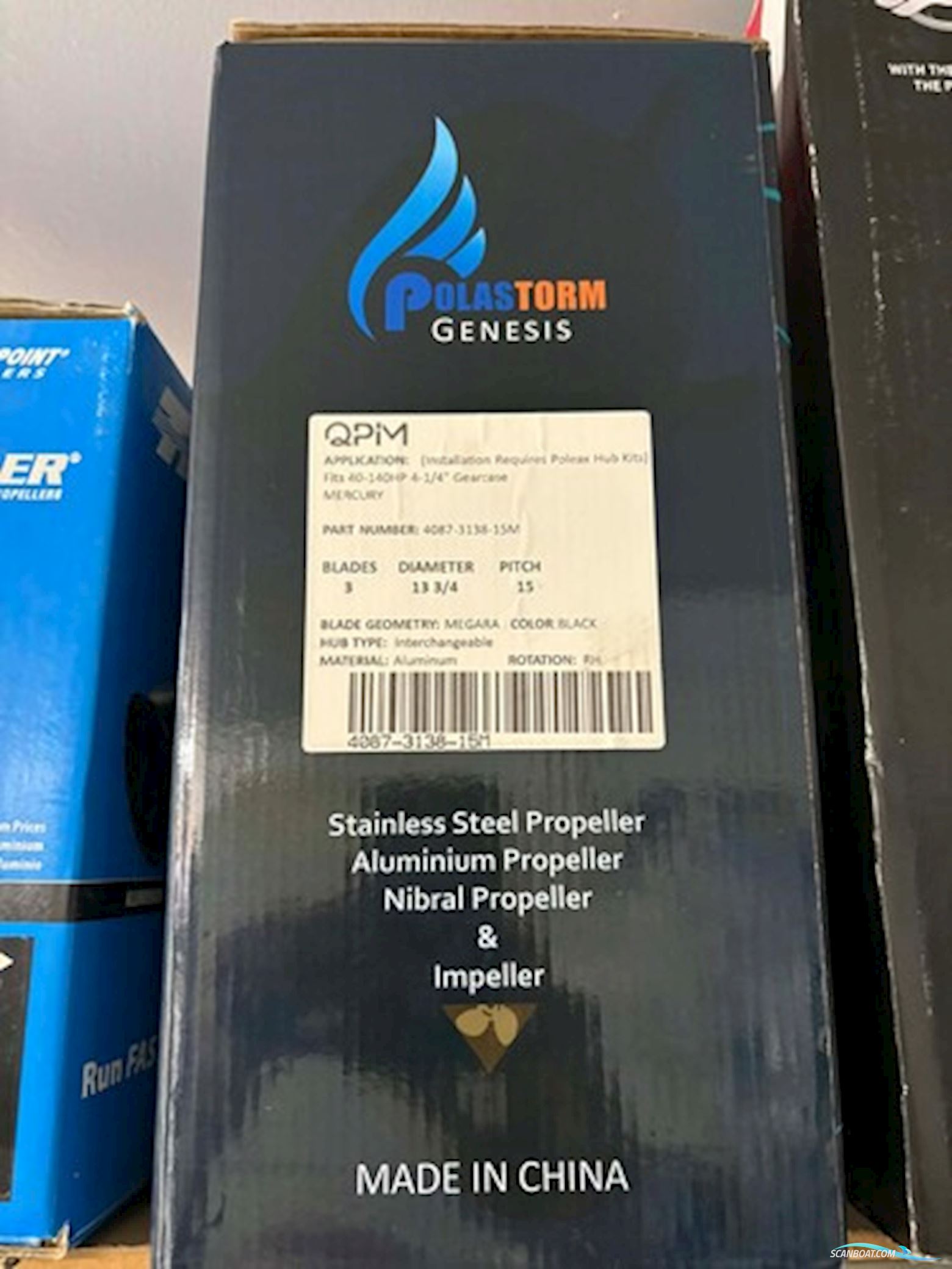 Alu Propel Mercury Motorbåt 2025, Danmark