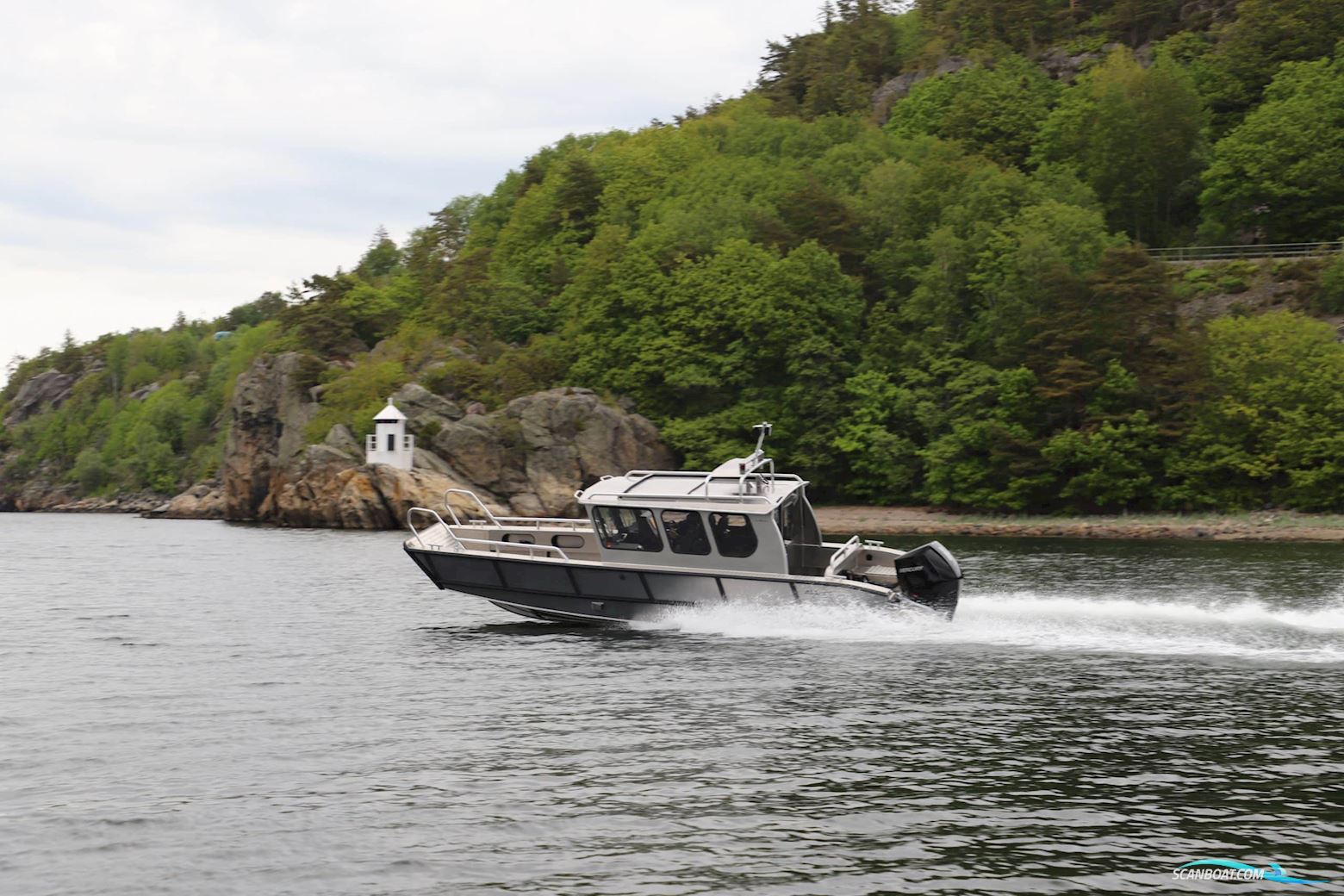 Alukin CW 750 Motorbåt 2023, med Mercury V8-F250 hk (-24) motor, Sverige