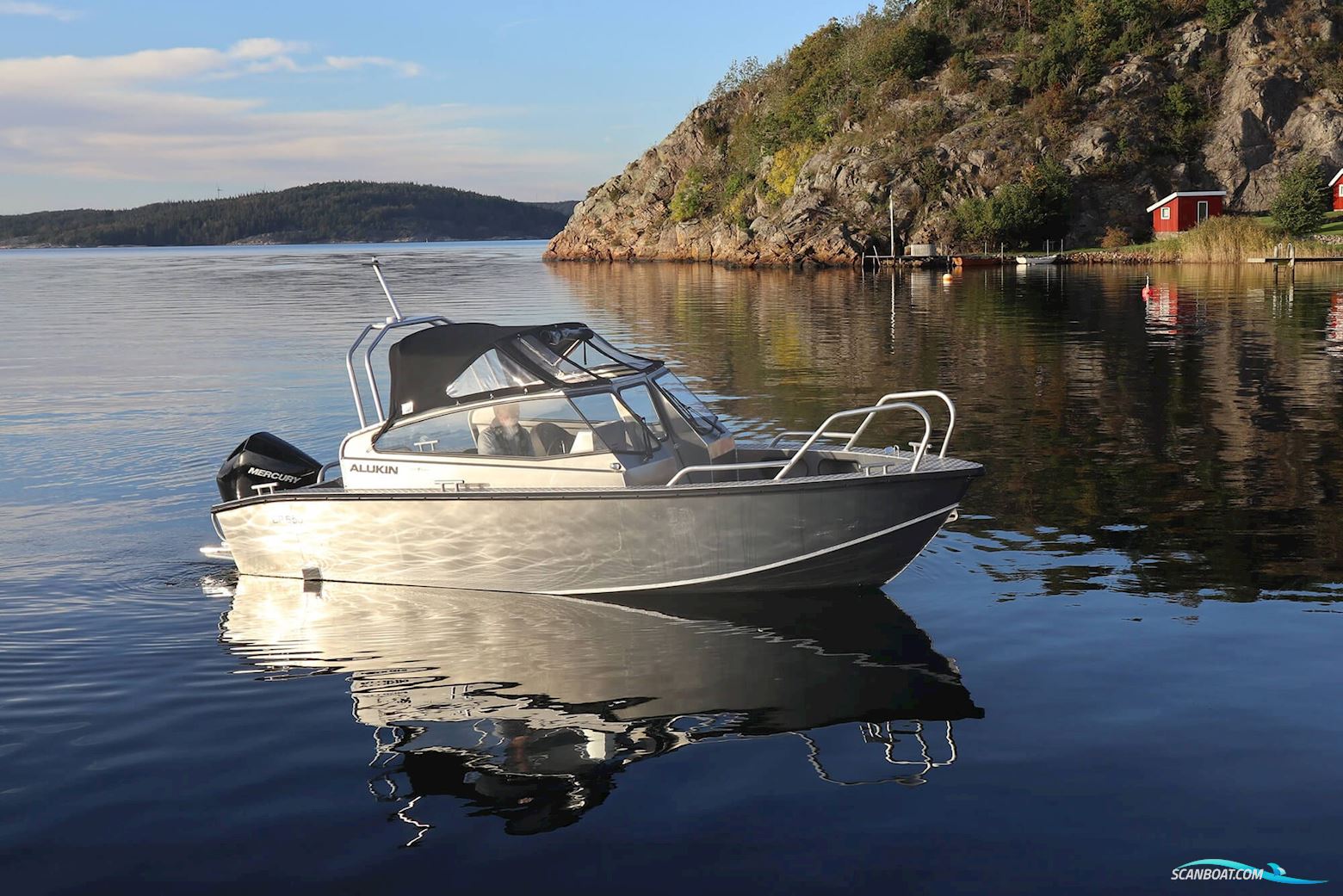 Alukin DP 650 Motorbåt 2024, med Mercury V6 – F200 hk motor, Sverige