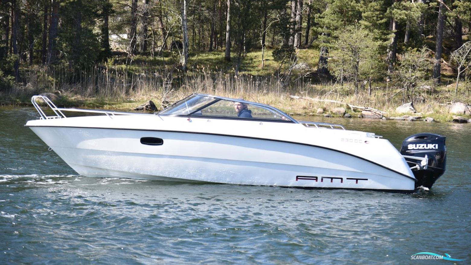 AMT 230 DC Motorbåt 2019, med Suzukui motor, Sverige