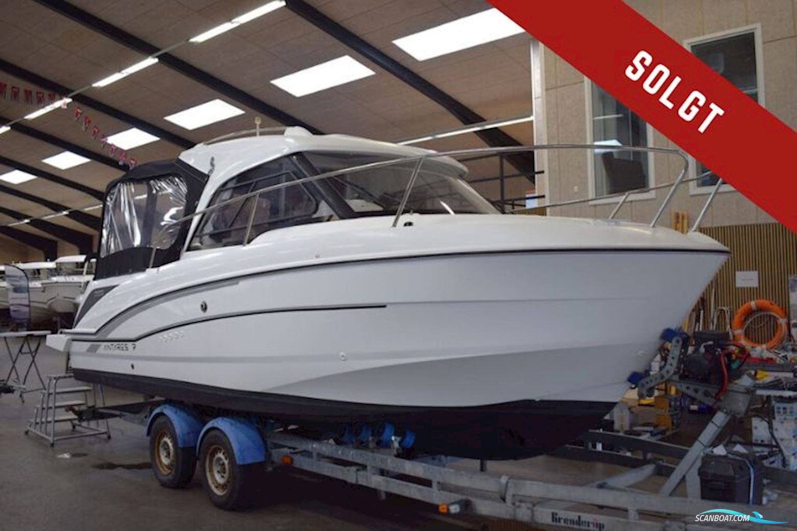 Antares 7 m/ F150 og udstyr – SOLGT! Motorbåt 2018, med Mercury motor, Danmark