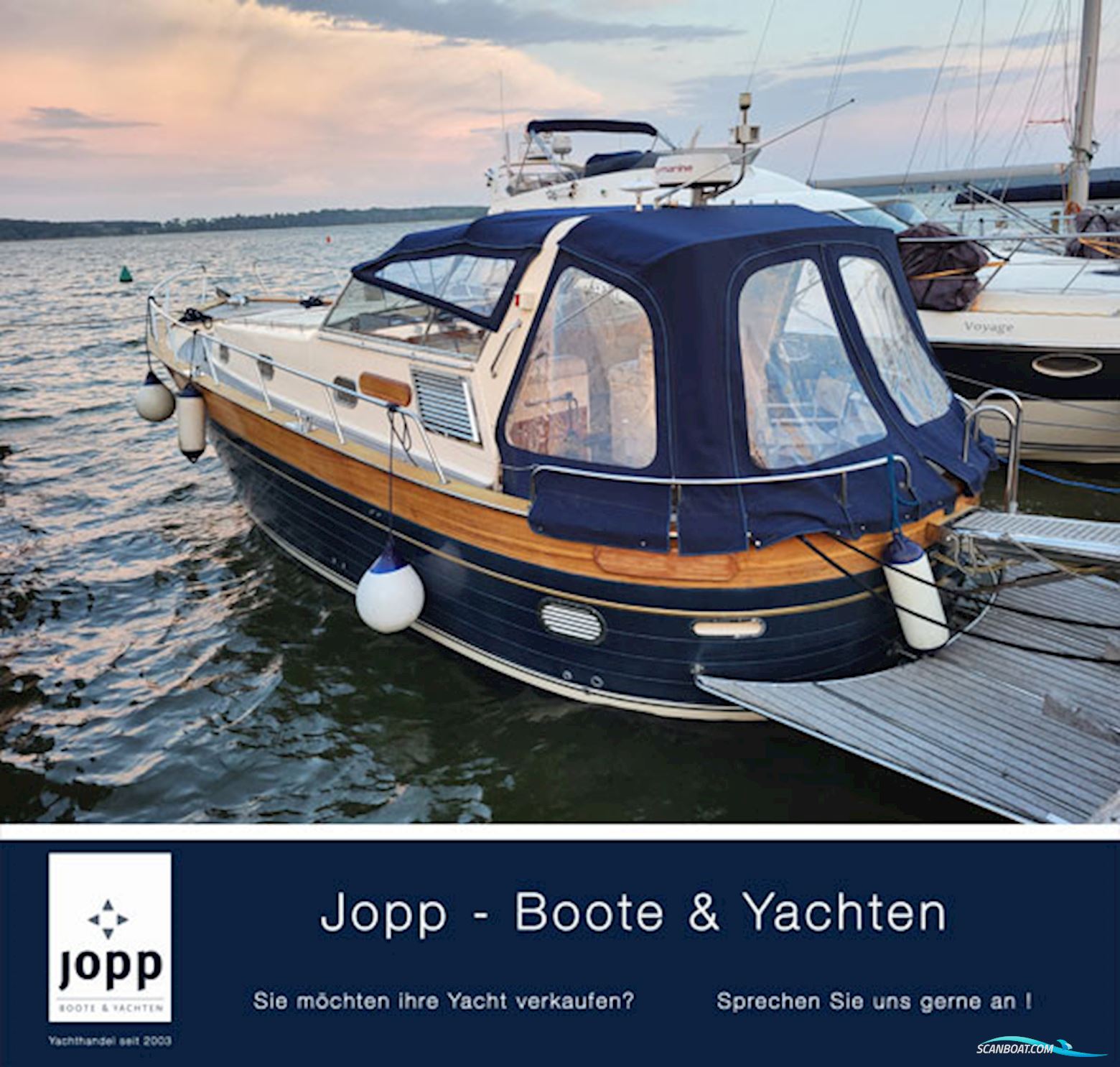 Apreamare 11 Cabinato Motorbåt 2001, med Volvo Penta Tamd 370 motor, Tyskland