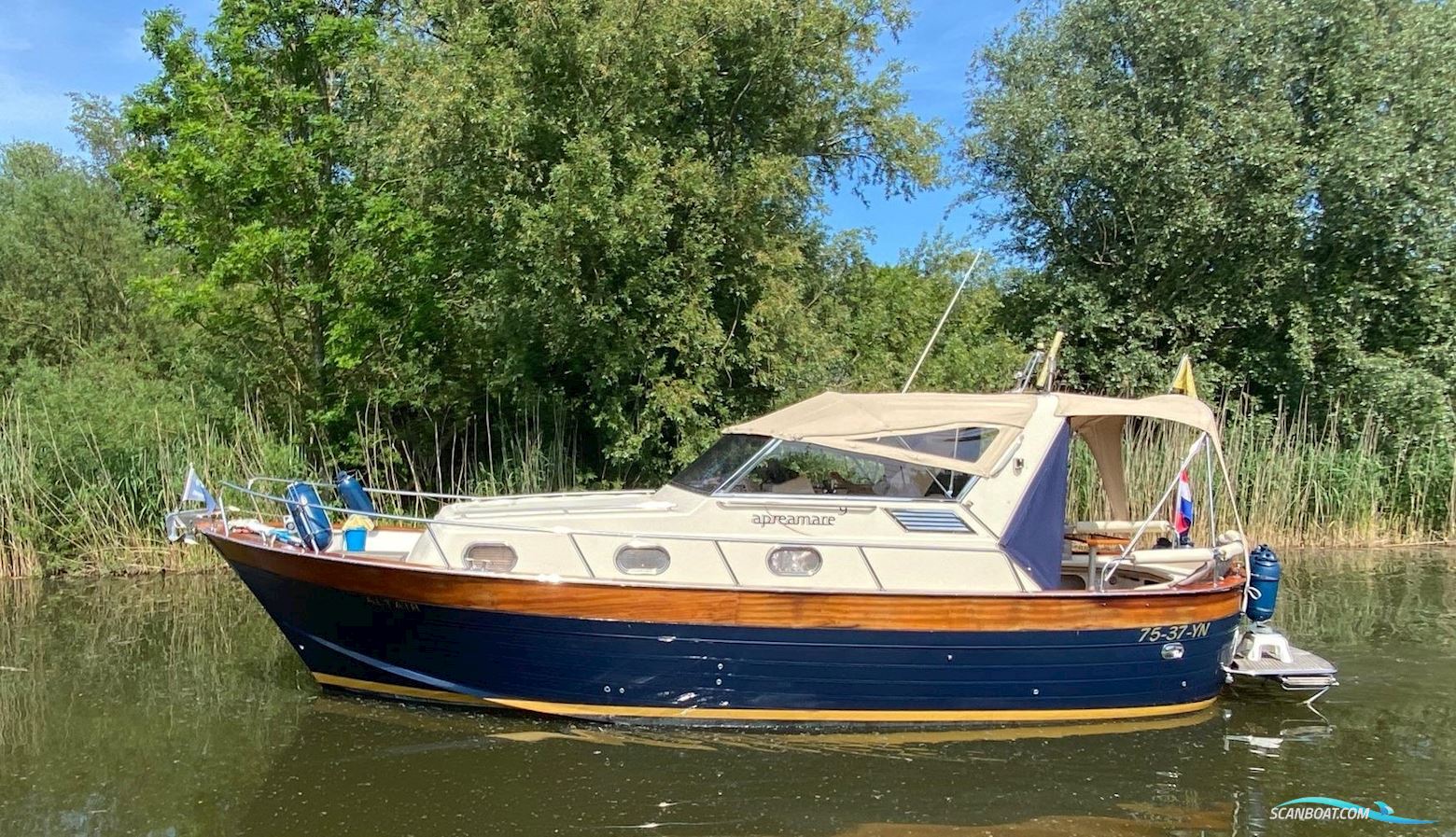 Apreamare 9 Motorbåt 1999, med Volvo motor, Holland