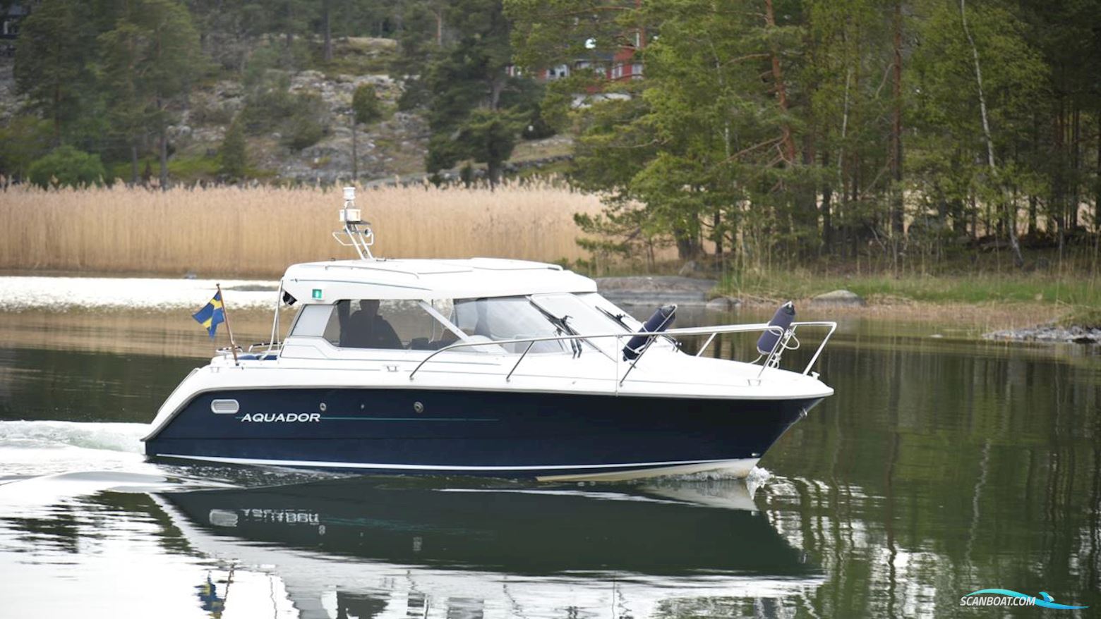 AQUADOR 22 HT Motorbåt 1999, med Mercruiser motor, Sverige