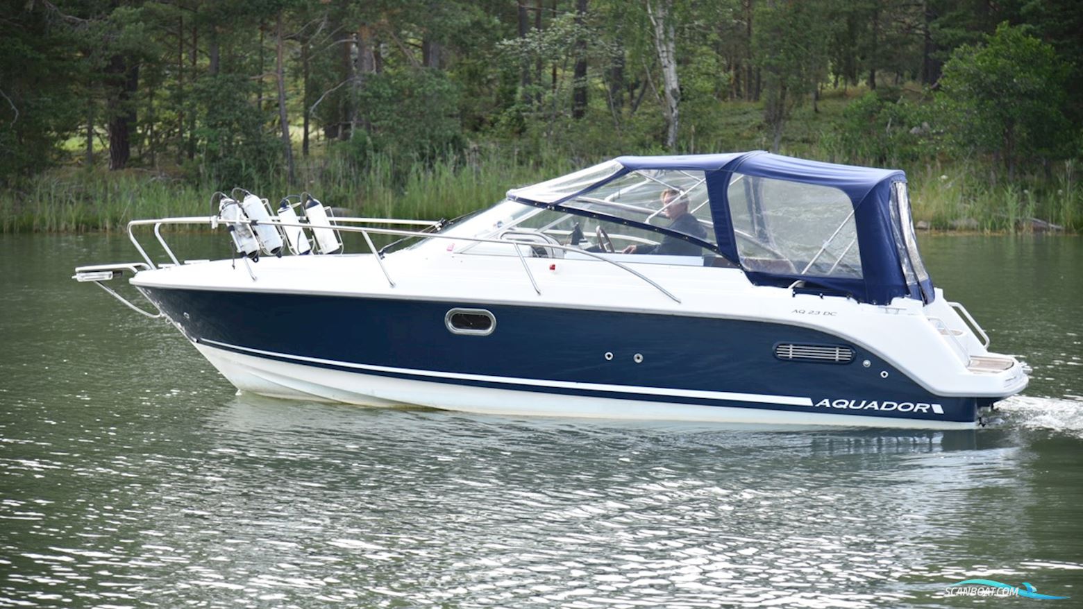 AQUADOR 23 DC Motorbåt 2008, med Mercruiser  motor, Sverige