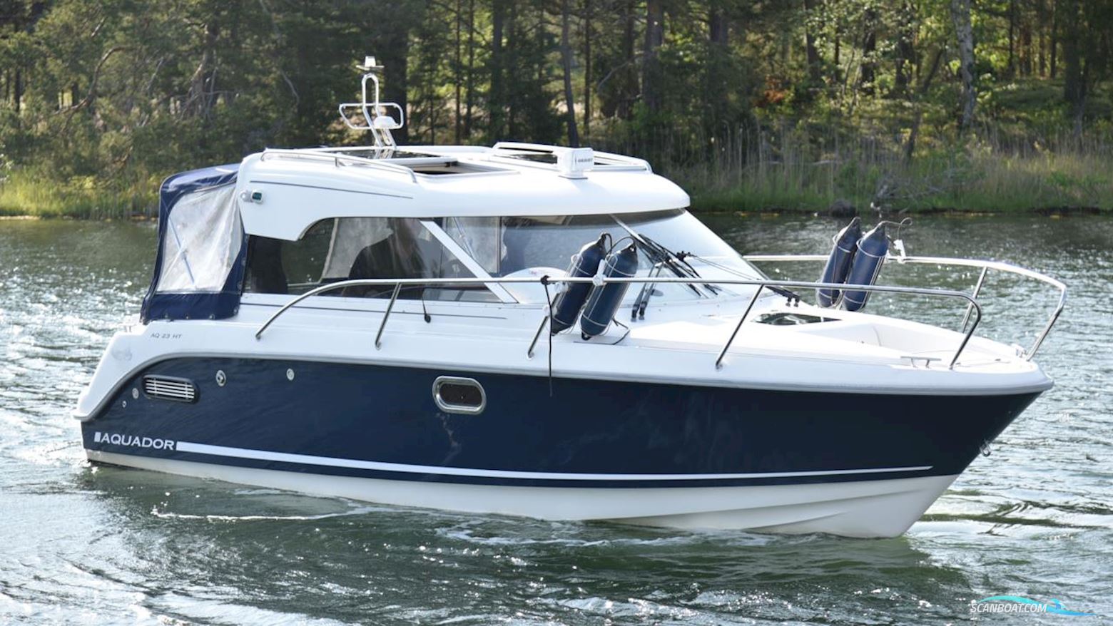 AQUADOR 23 HT Motorbåt 2009, med Volvo Penta  motor, Sverige
