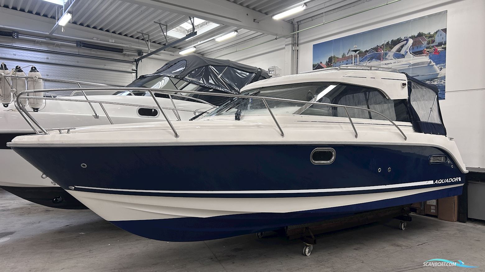 Aquador 23 HT Motorbåt 2005, med Mercruiser 5.0 l Mpi motor, Danmark