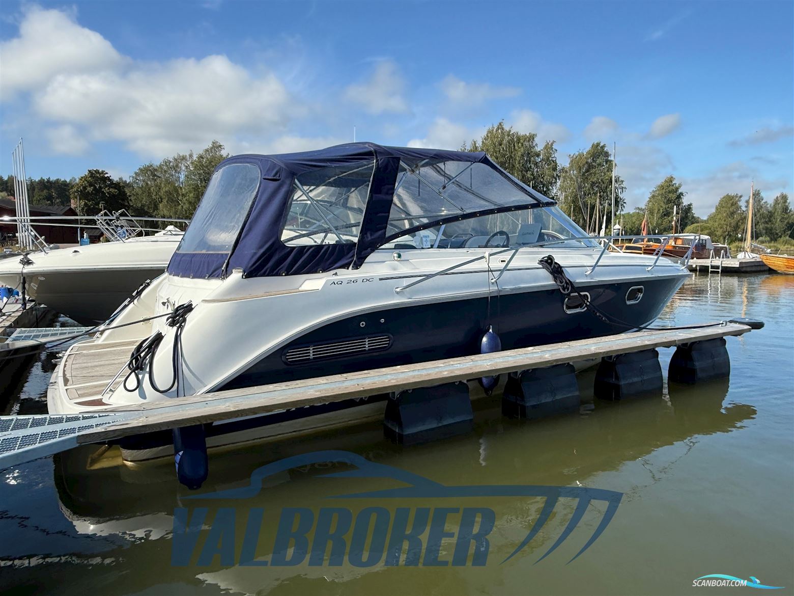 AQUADOR 26 DC Motorbåt 2007, med Cummins QSD 4,2L motor, Finland