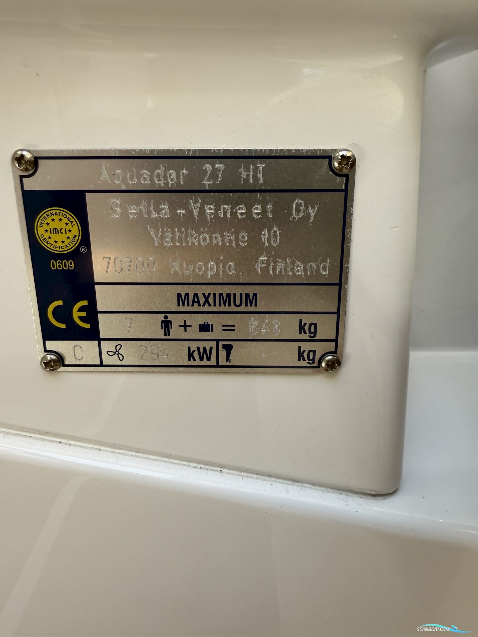Aquador 27 HT