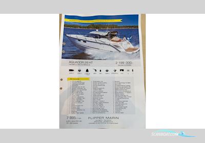 Aquador 28 HT Motorbåt 2022, med Mercury motor, Sverige