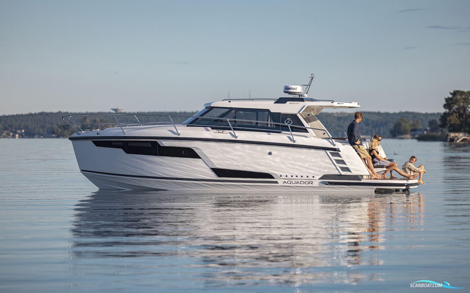 Aquador 300 HT Motorbåt 2024, med Yanmar motor, Danmark